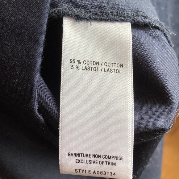 Jacob Navy Blue Belted Short Sleeve Shirt Dress - Picture 8 of 8